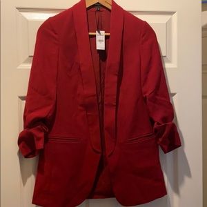 Express Red blazer